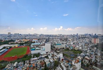 View từ ban công chung cư