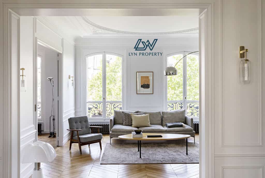 Cách thực hiện phong cách nội thất Parisian - Trang trí sàn phòng khách