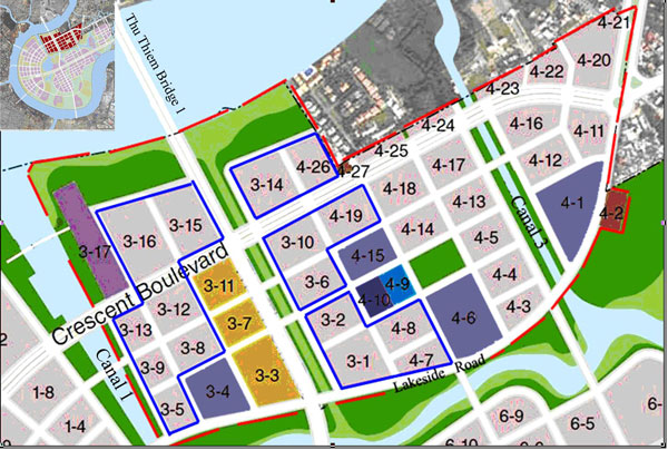Quy hoạch khu đô thị thủ thiêm - KCN 2