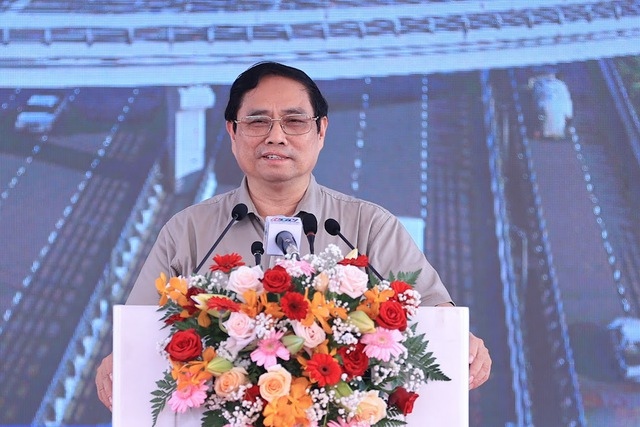 Thủ tướng Phạm Minh Chính dự lễ khởi công 3 dự án cao tốc