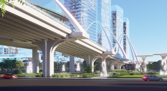 ĐƯỜNG TRÊN CAO NGUYỄN HỮU THỌ – NGUYỄN VĂN LINH LIỀN KỀ DỰ ÁN LAVIDA PLUS- ĐẾN CAO TỐC BẾN LỨC- LONG THÀNH – KẾT NỐI TRUNG TÂM TP HCM VỚI KHU NAM 